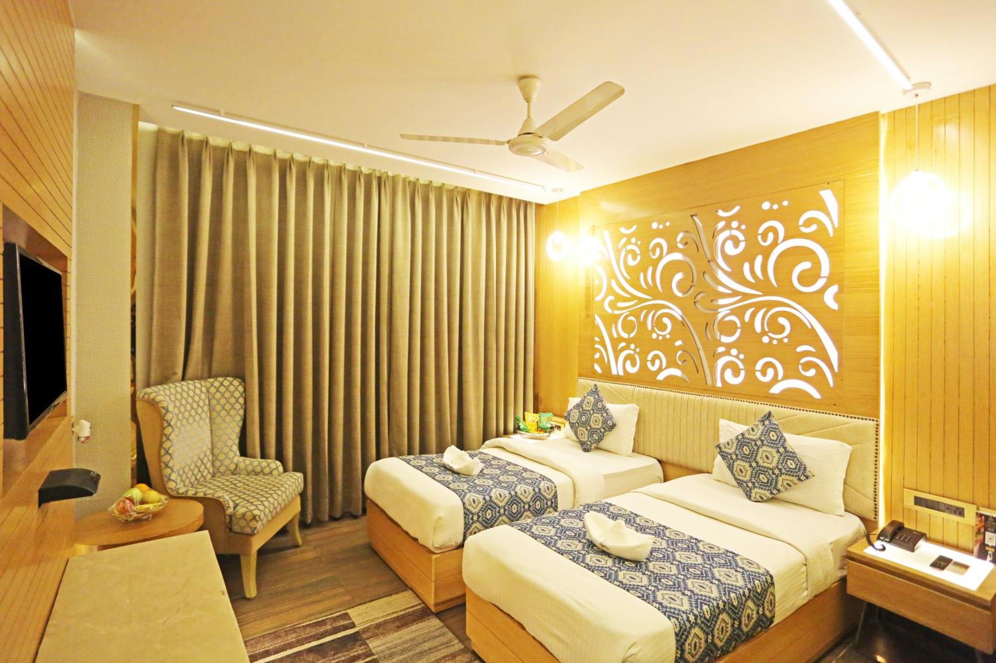 Jrd Luxury-Business Hotel Neu-Delhi Exterior foto